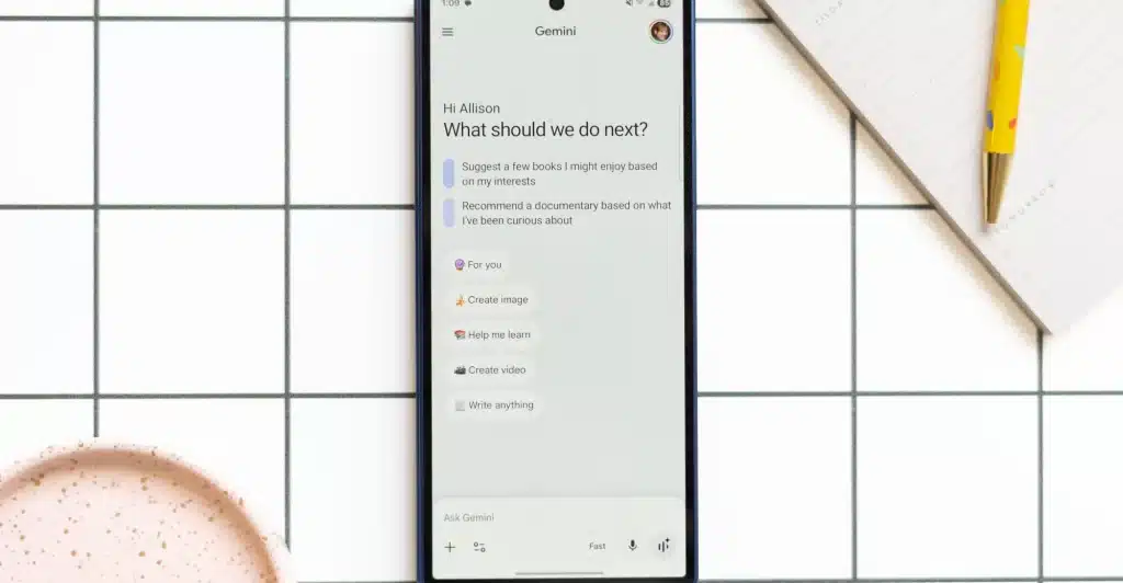 Gemini vira inteligência pessoal e muda o papel da Inteligência Artificial