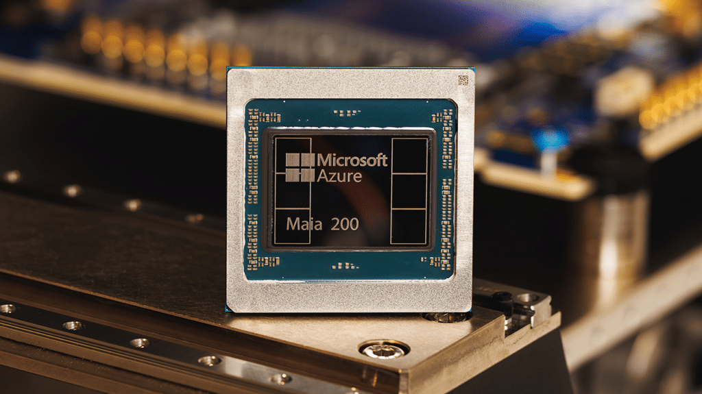 Novo chip da Microsoft mira eficiência na fase mais cara da Inteligência Artificial