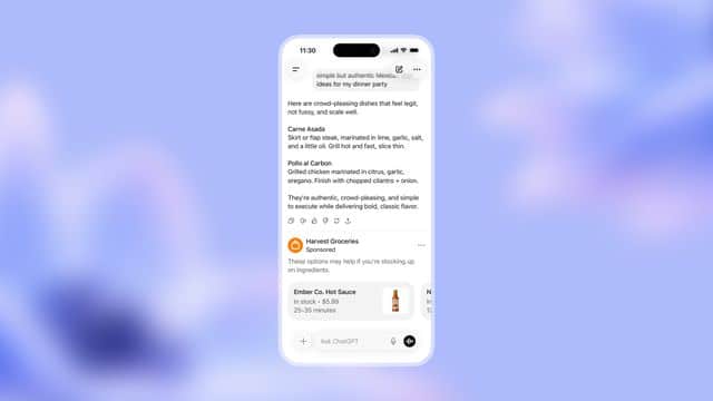 ChatGPT começa a testar anúncios