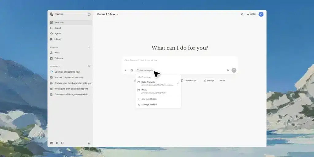 Manus Desktop