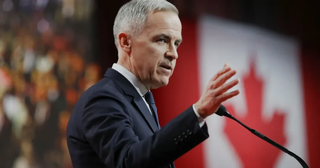 primeiro-ministro canadense Mark Carney,