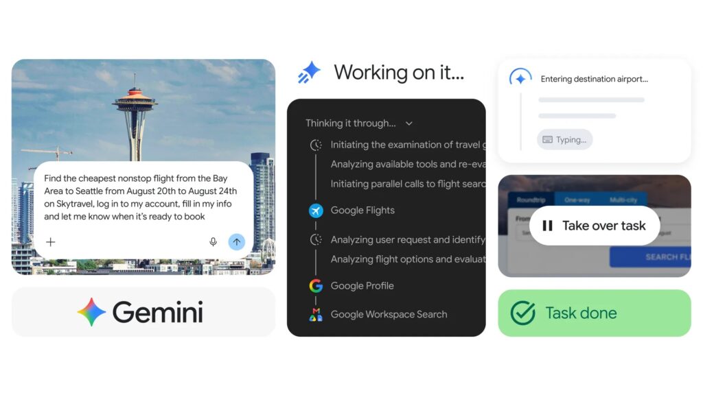 Gemini Spark agora usa o Chrome e suas senhas para fazer tarefas enquanto você fecha o notebook